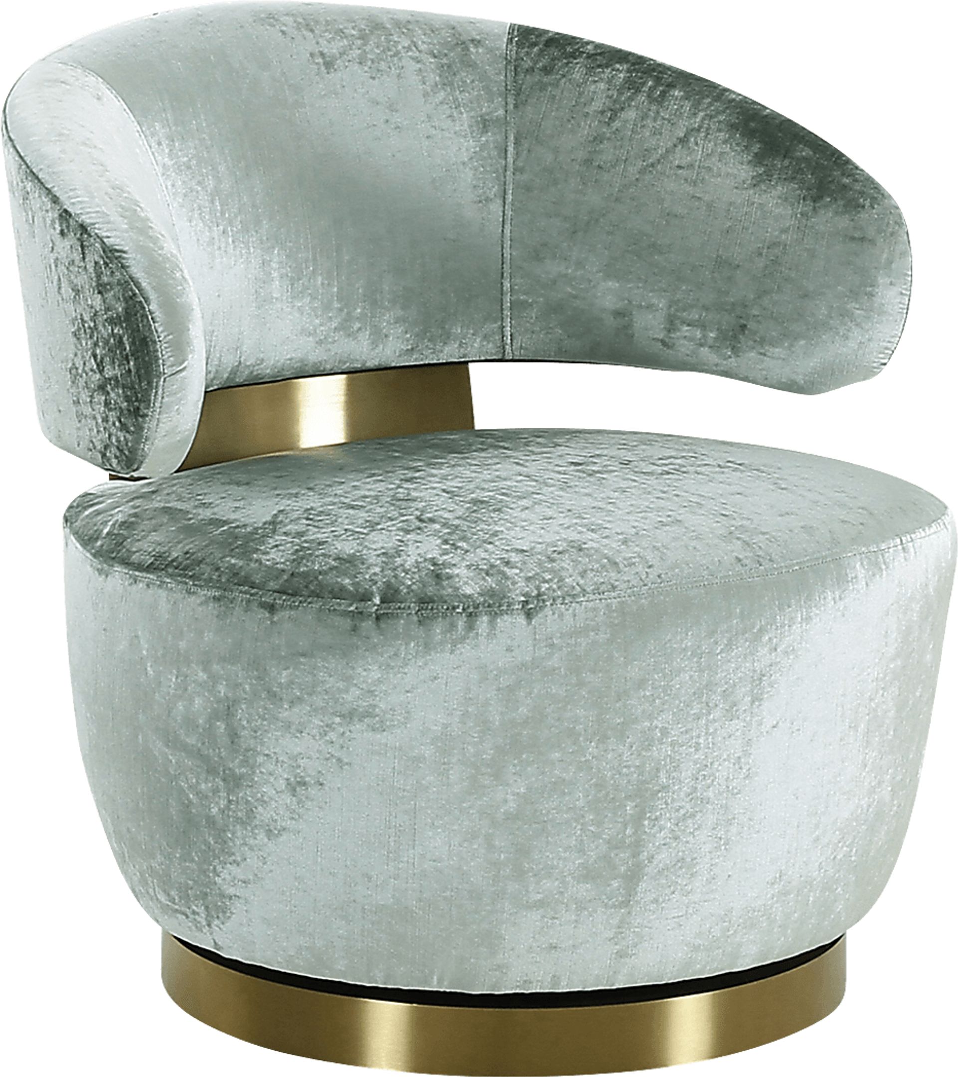 Amarjay Light Blue Accent Chair - Image 1