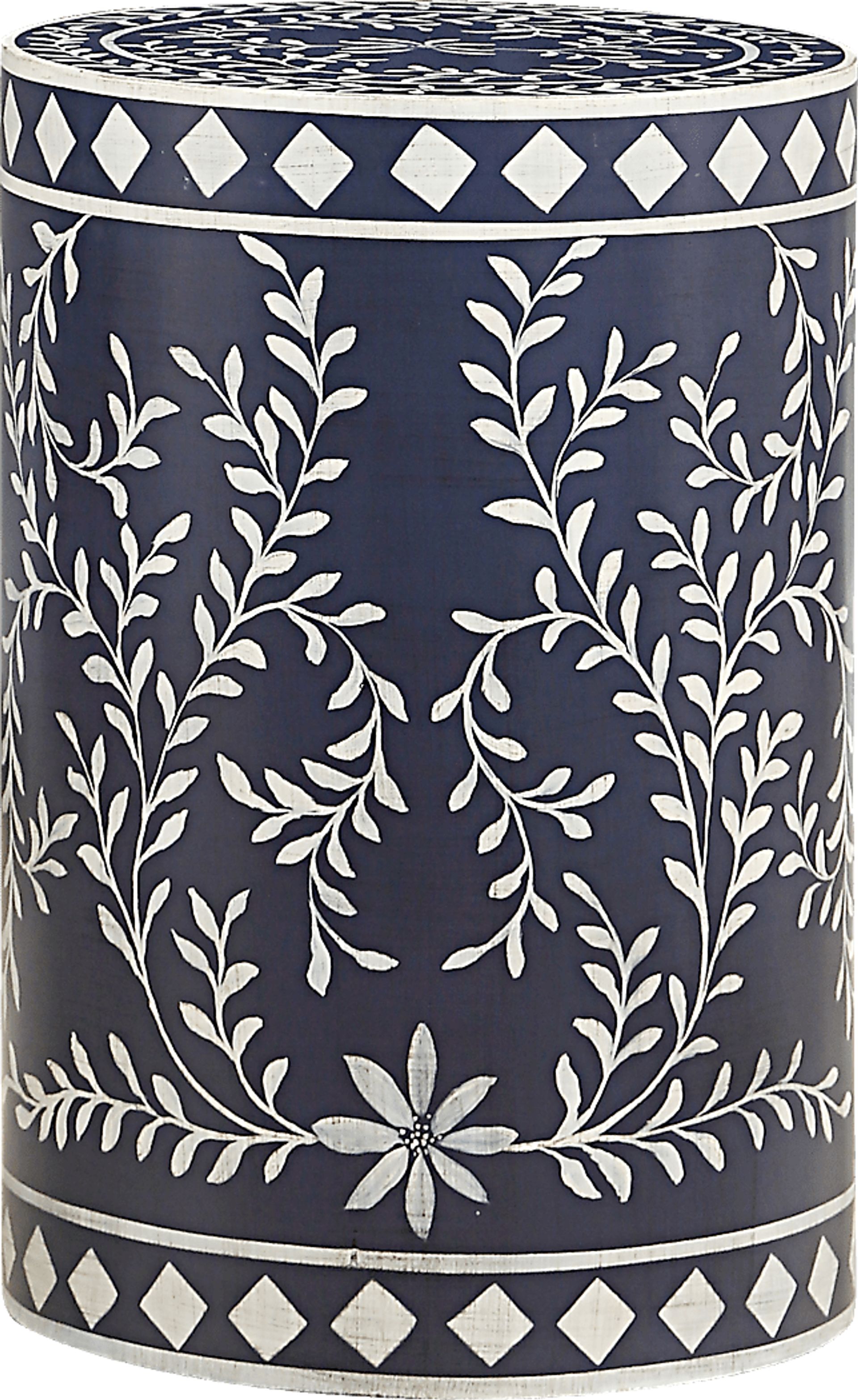 Amaryllis Blue Accent Table - Image 2