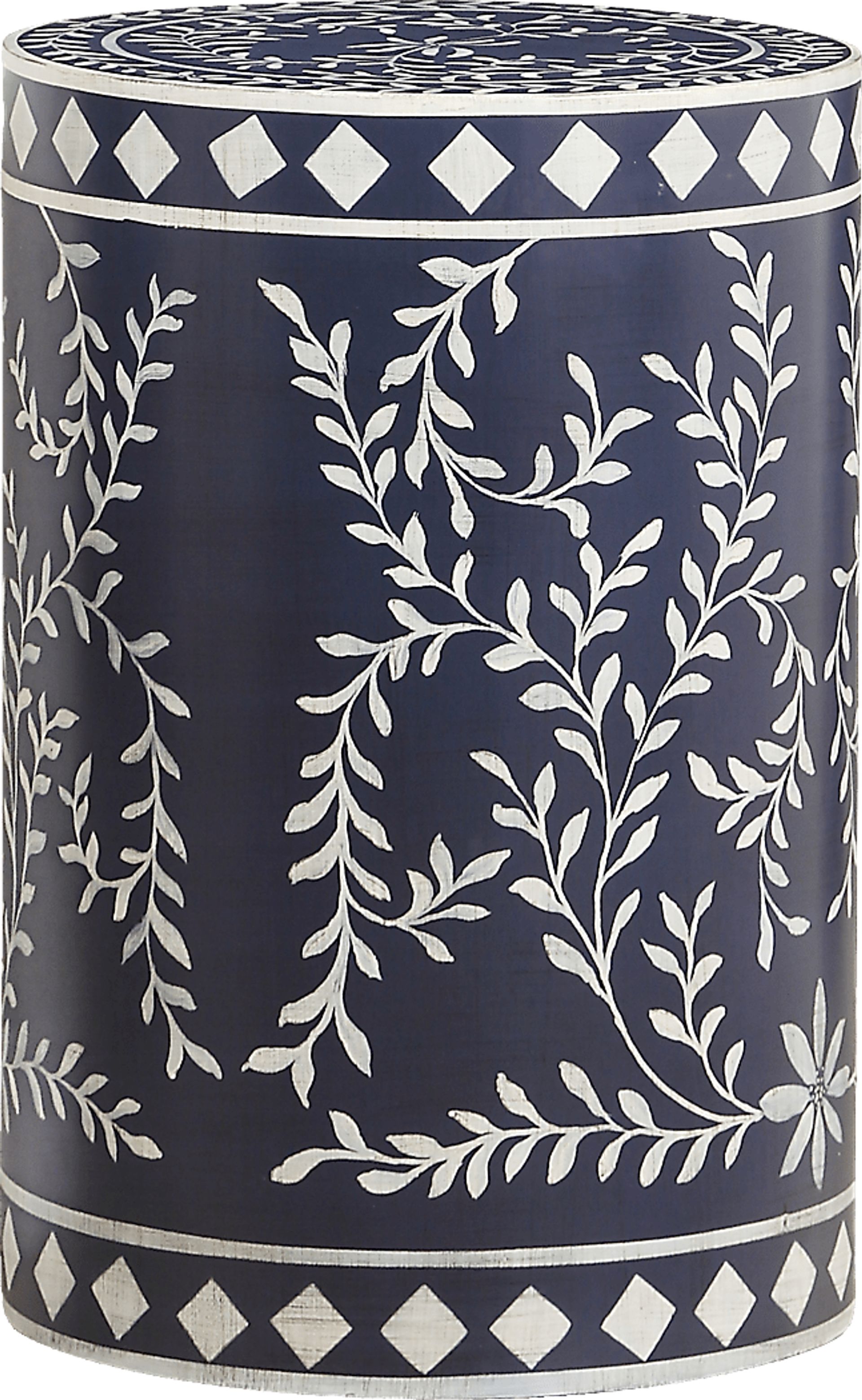 Amaryllis Blue Accent Table - Image 1