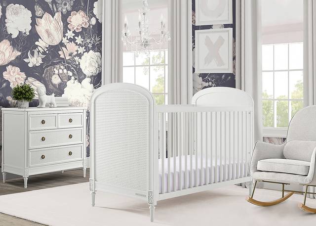 Kids Amaury White Convertible Crib - Thumbnail - Image 2