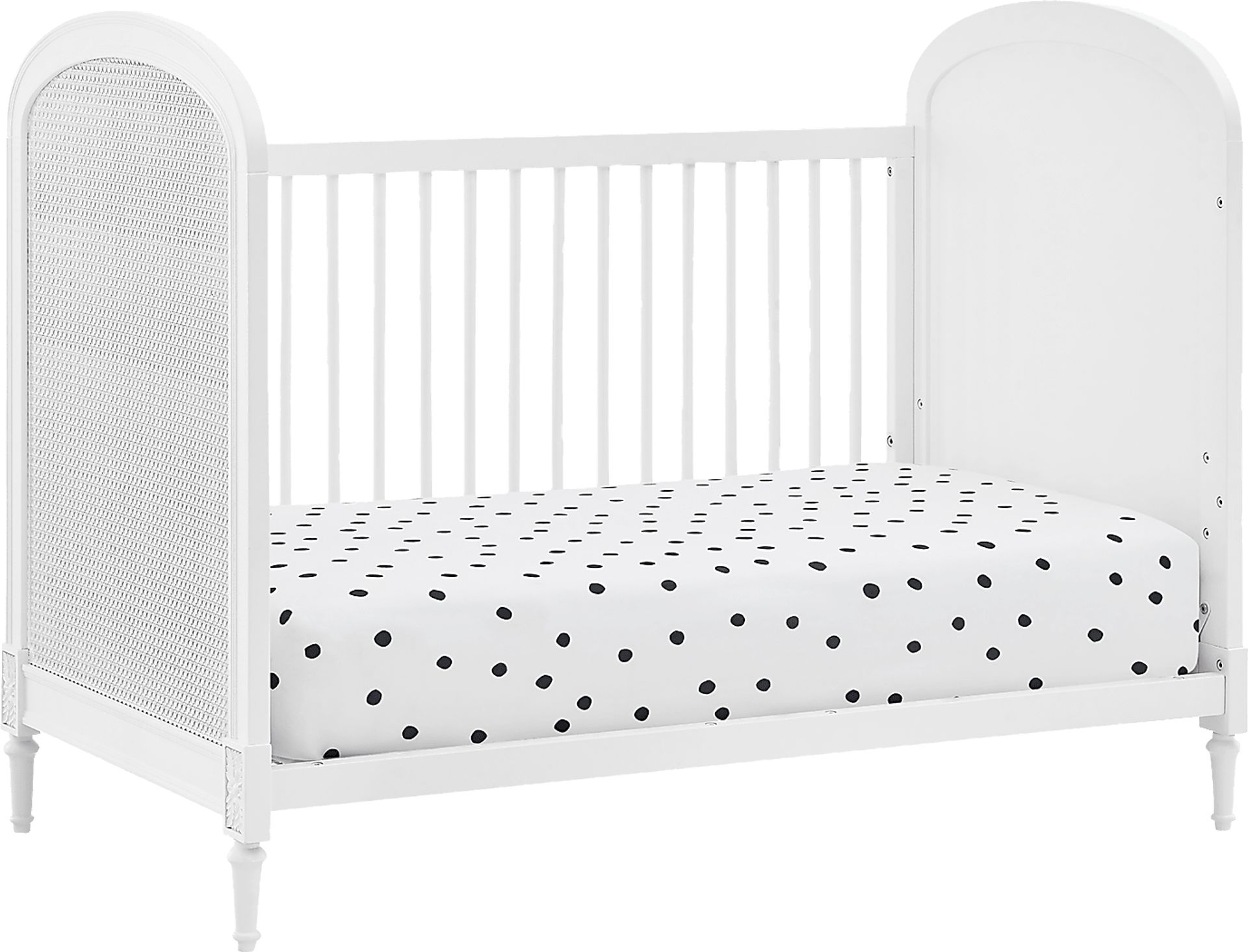 Kids Amaury White Convertible Crib - Image 5