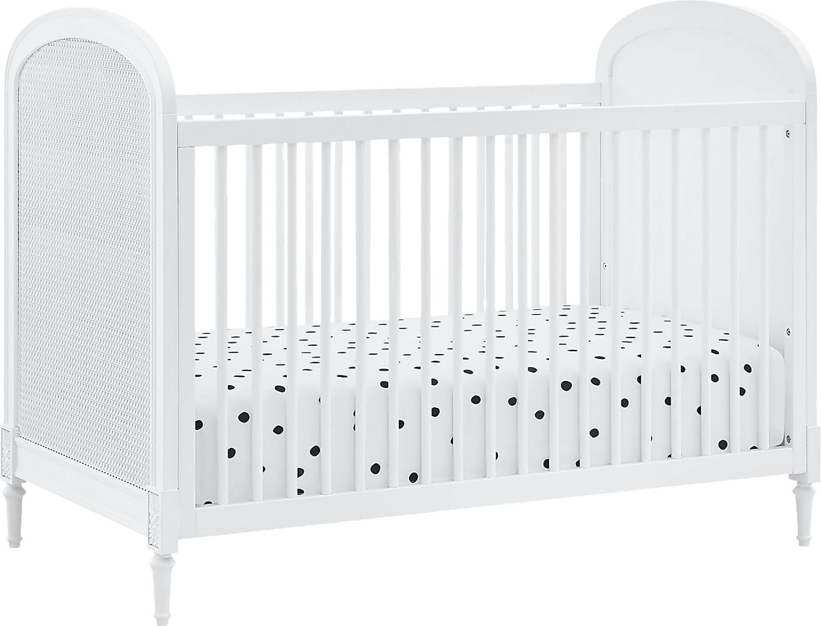 Amaury White Convertible Crib