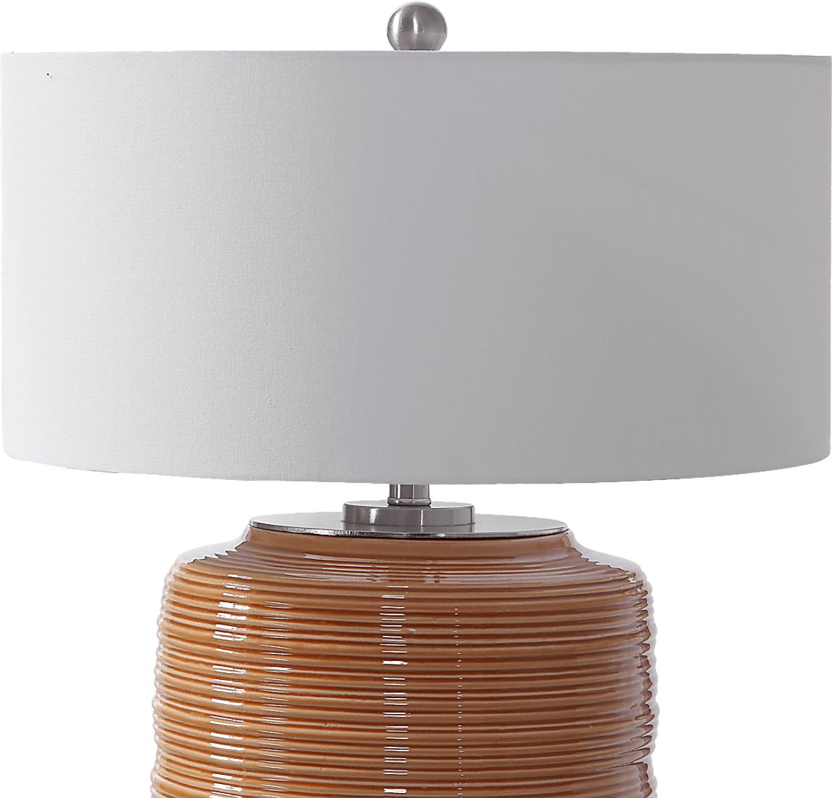 Amaya Street Orange Lamp