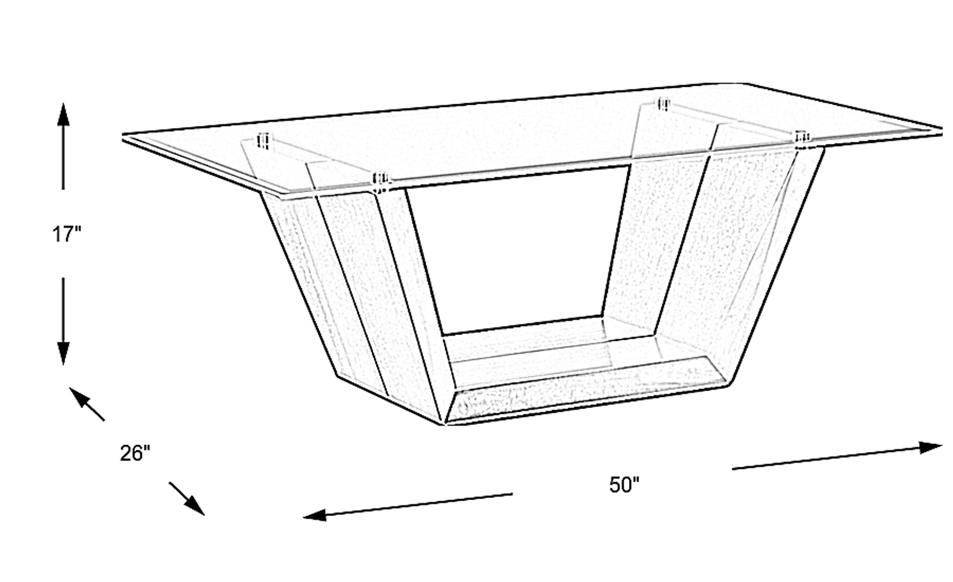 Dimension Image. Please refer to the Dimension Tab on this page for dimension details.