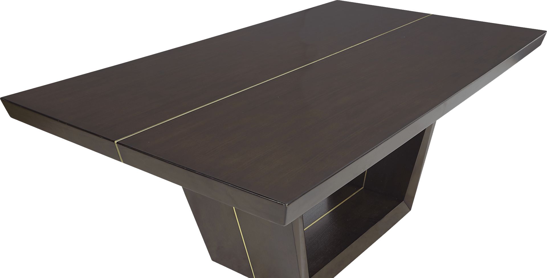 Ambassador Place Espresso Rectangle Dining Table - Image 2