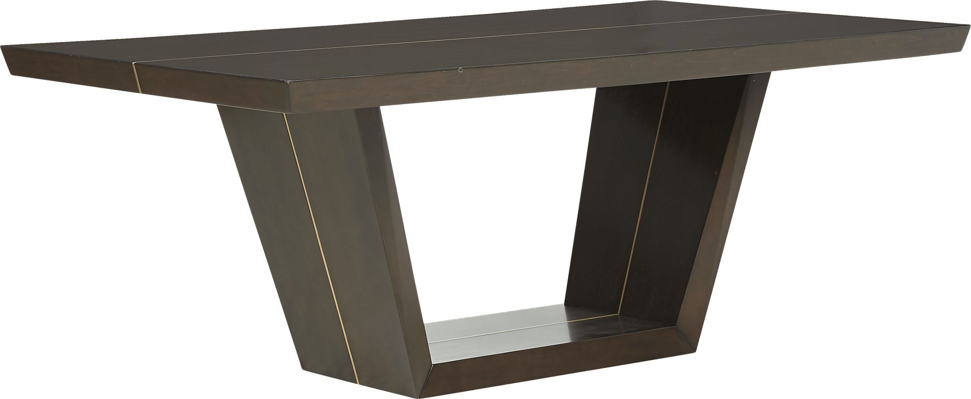 Ambassador Place Espresso Rectangle Dining Table - Image 1