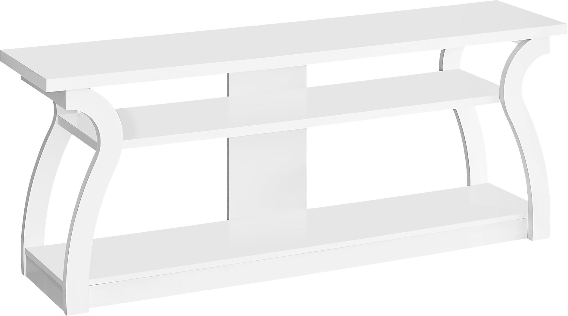 Ambaum White 60 in. Console Rooms To Go