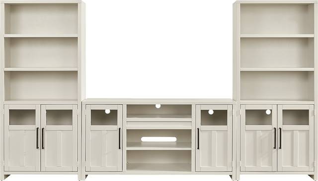 Amberfield White 3 Pc Wall Unit with 62 in. Console - Thumbnail - Image 1