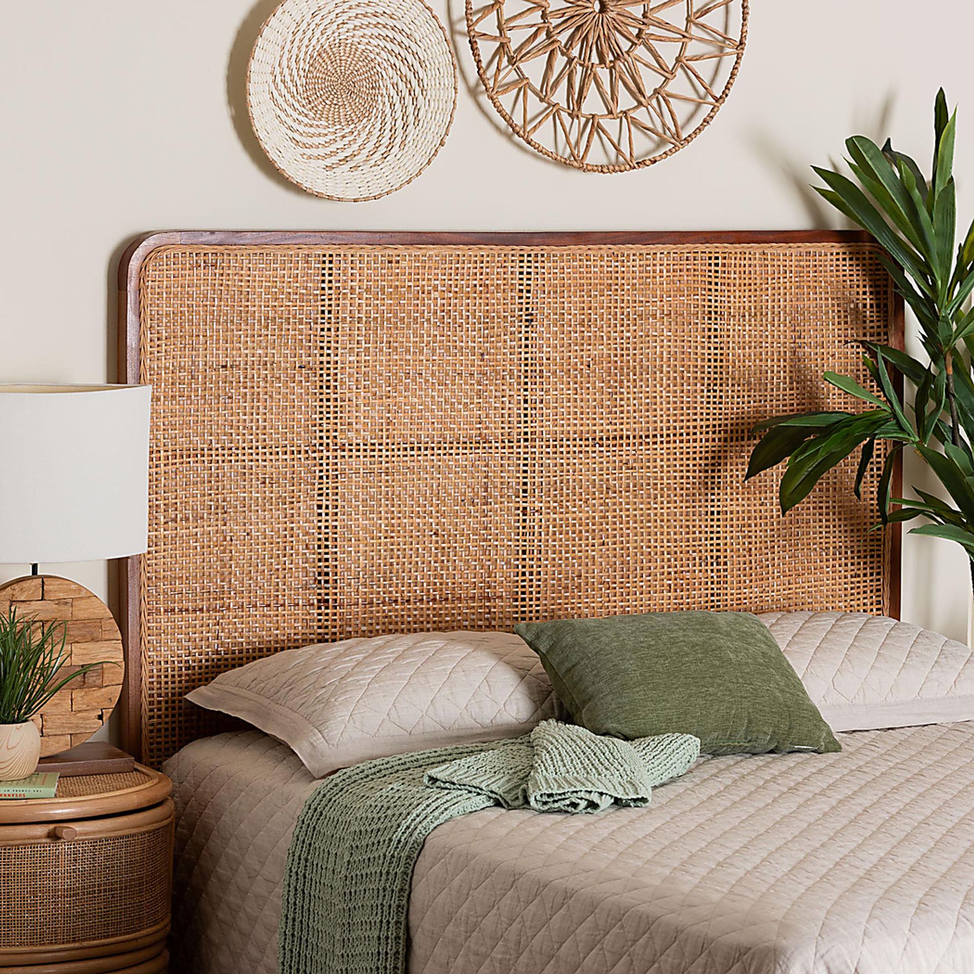 Amberjacky Brown Queen Headboard - Image 2