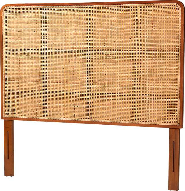 Amberjacky Brown Queen Headboard - Thumbnail - Image 1