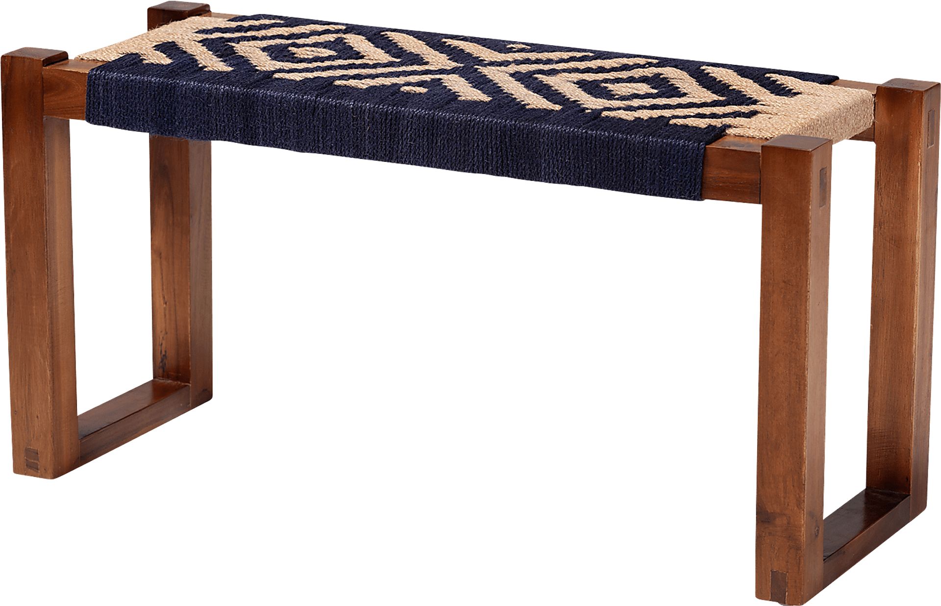 Amberleigh Brown Accent Bench - Image 1