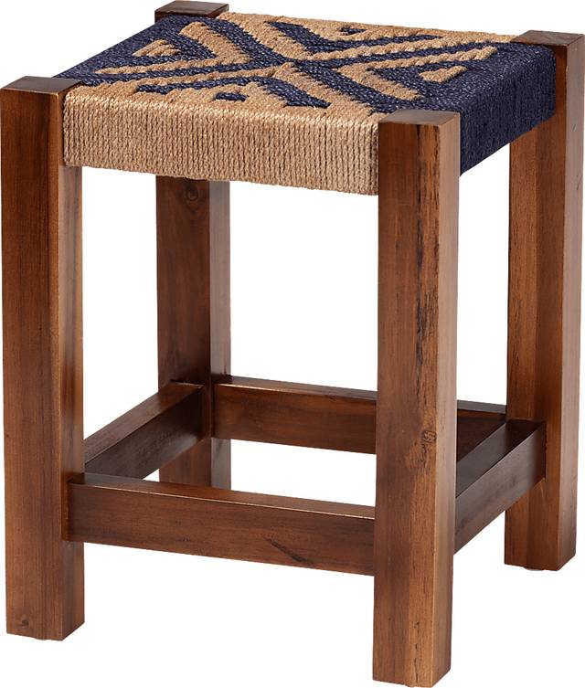 Amberleigh Brown Footstool - Thumbnail - Image 1