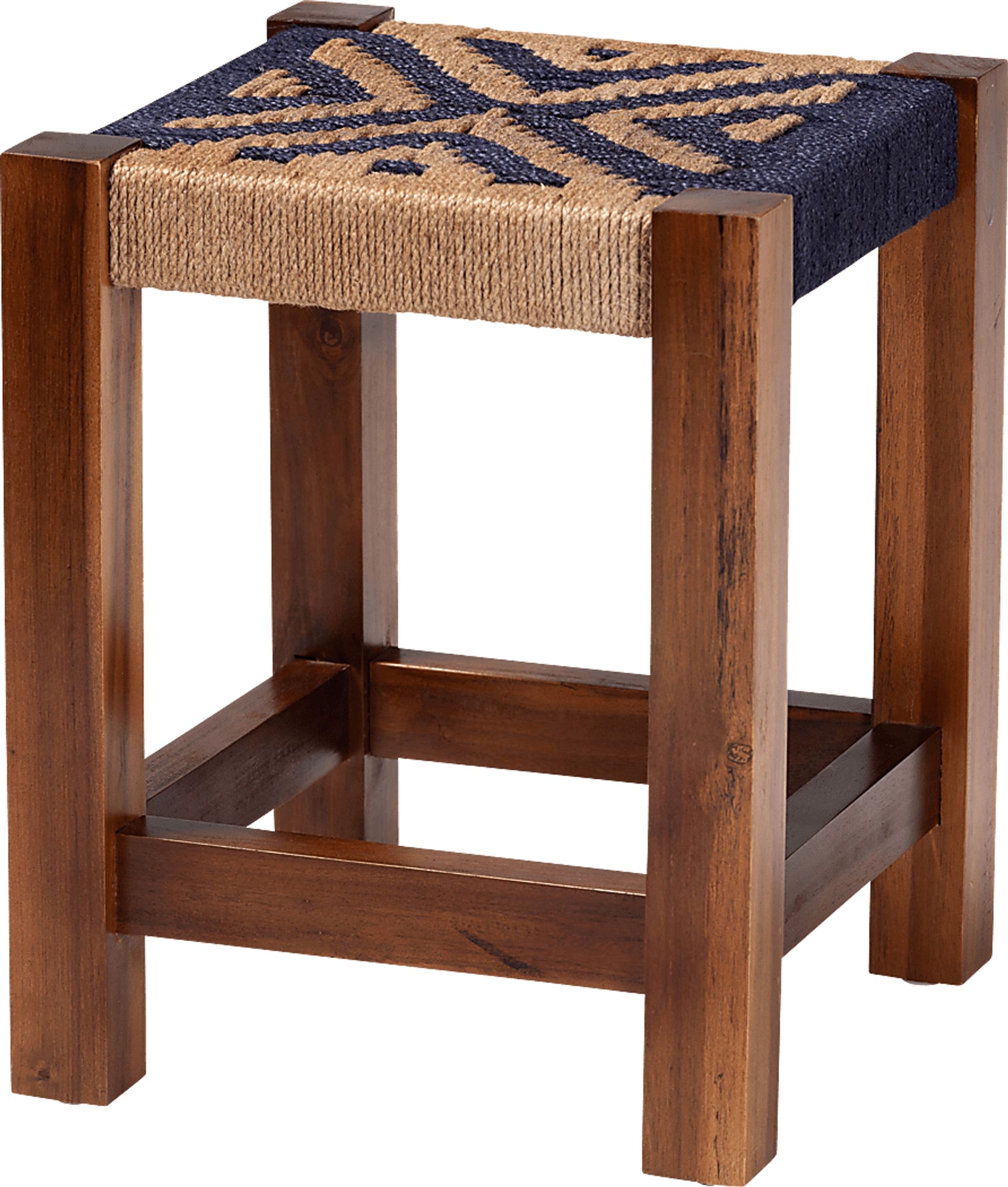 Amberleigh Brown Footstool - Image 1