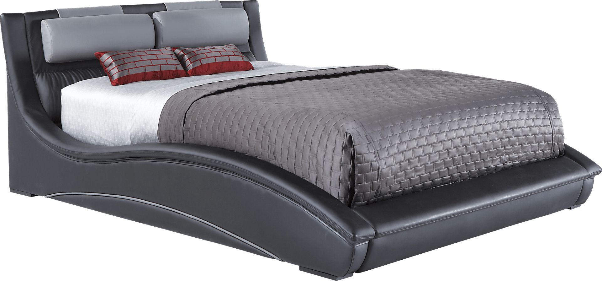 Amberley Black 3 Pc King Bed - Image 1