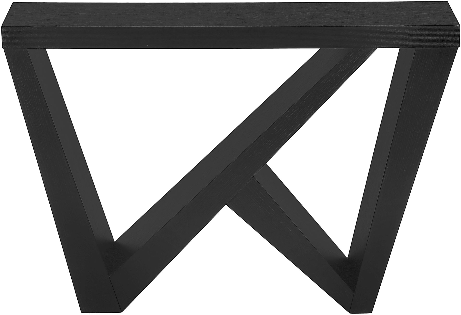 Ambermist Black Console Table - Image 2