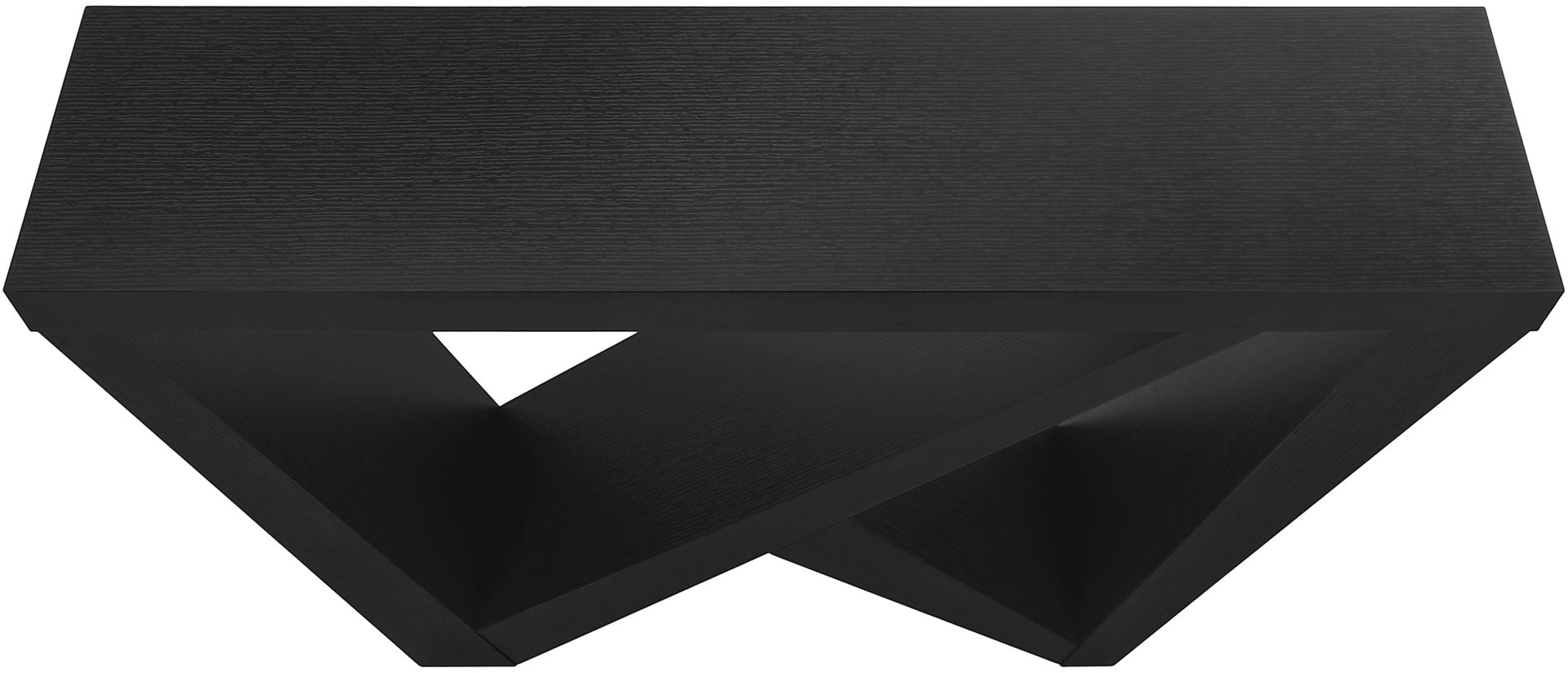 Ambermist Black Console Table - Image 4