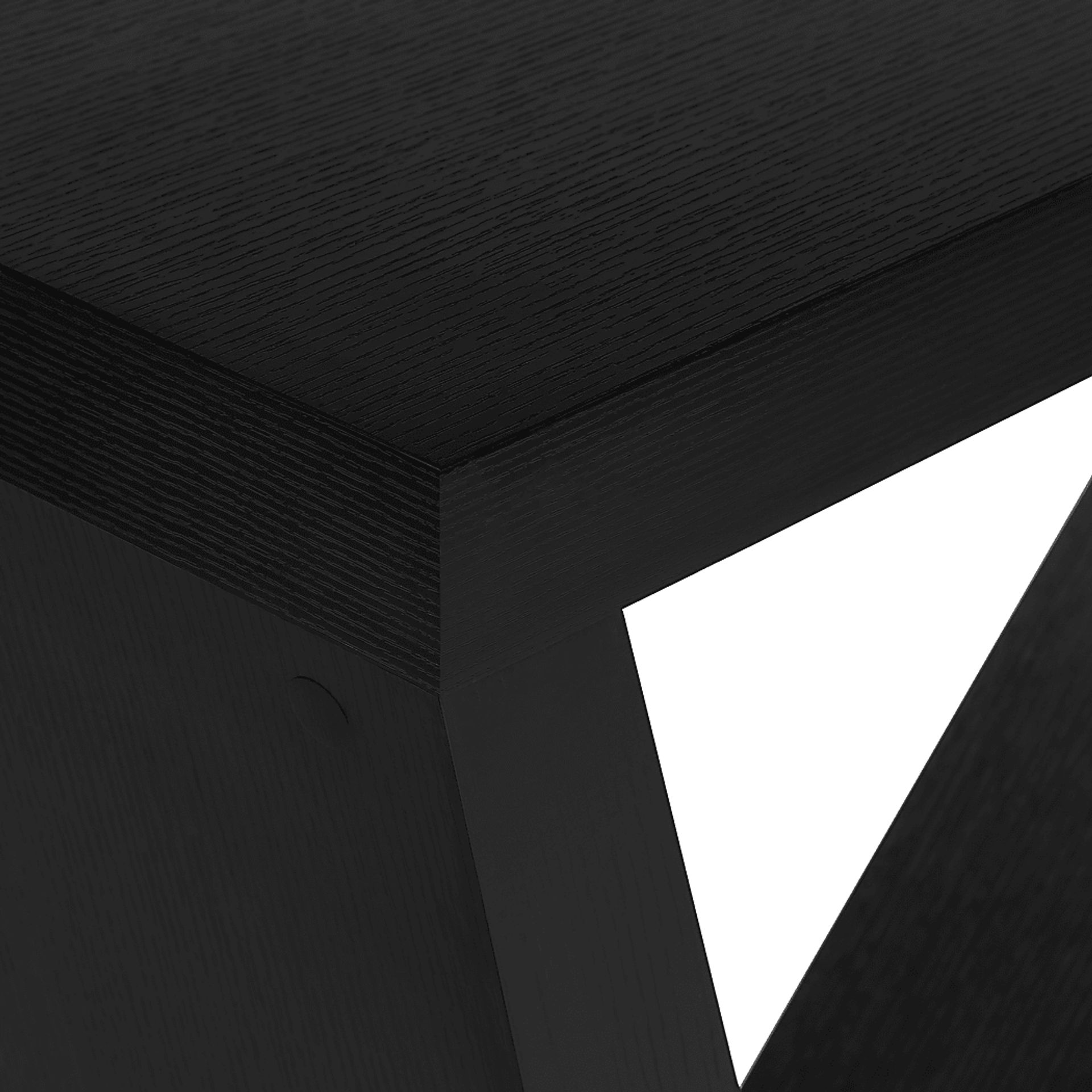 Ambermist Black Console Table - Image 5