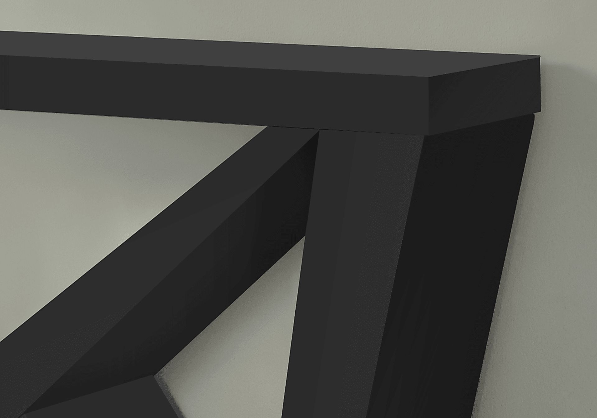 Ambermist Black Console Table - Image 7