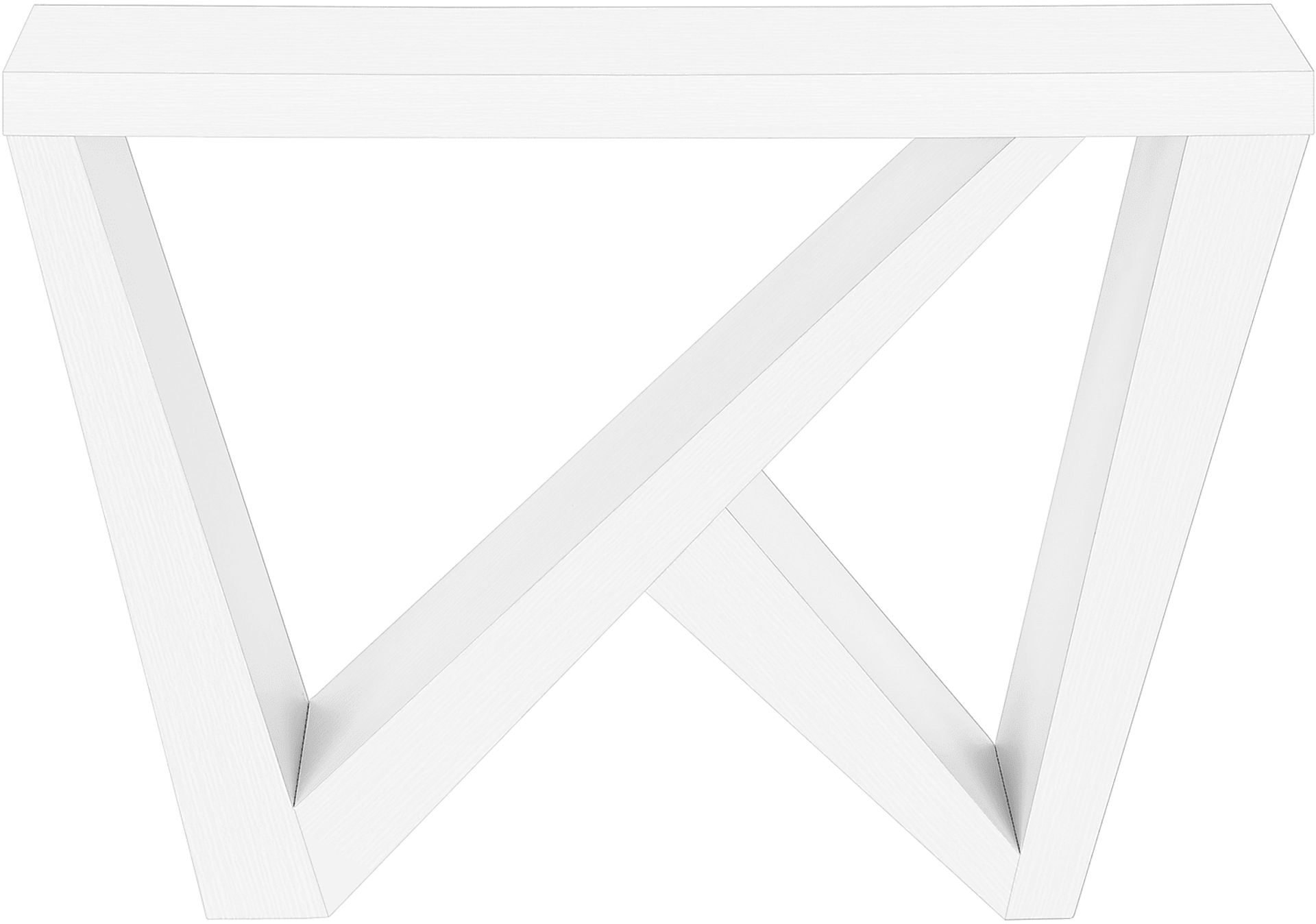 Ambermist White Console Table - Image 2