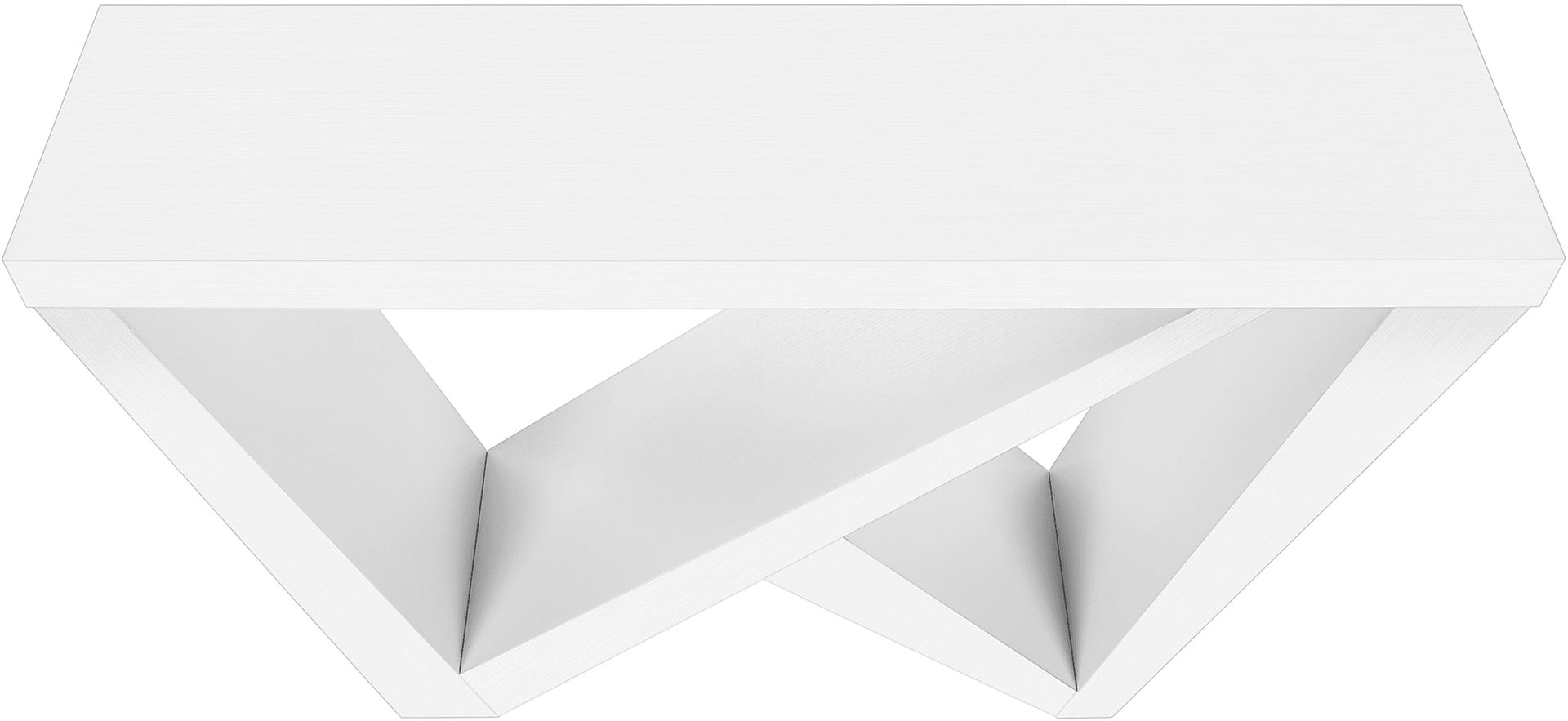 Ambermist White Console Table - Image 5