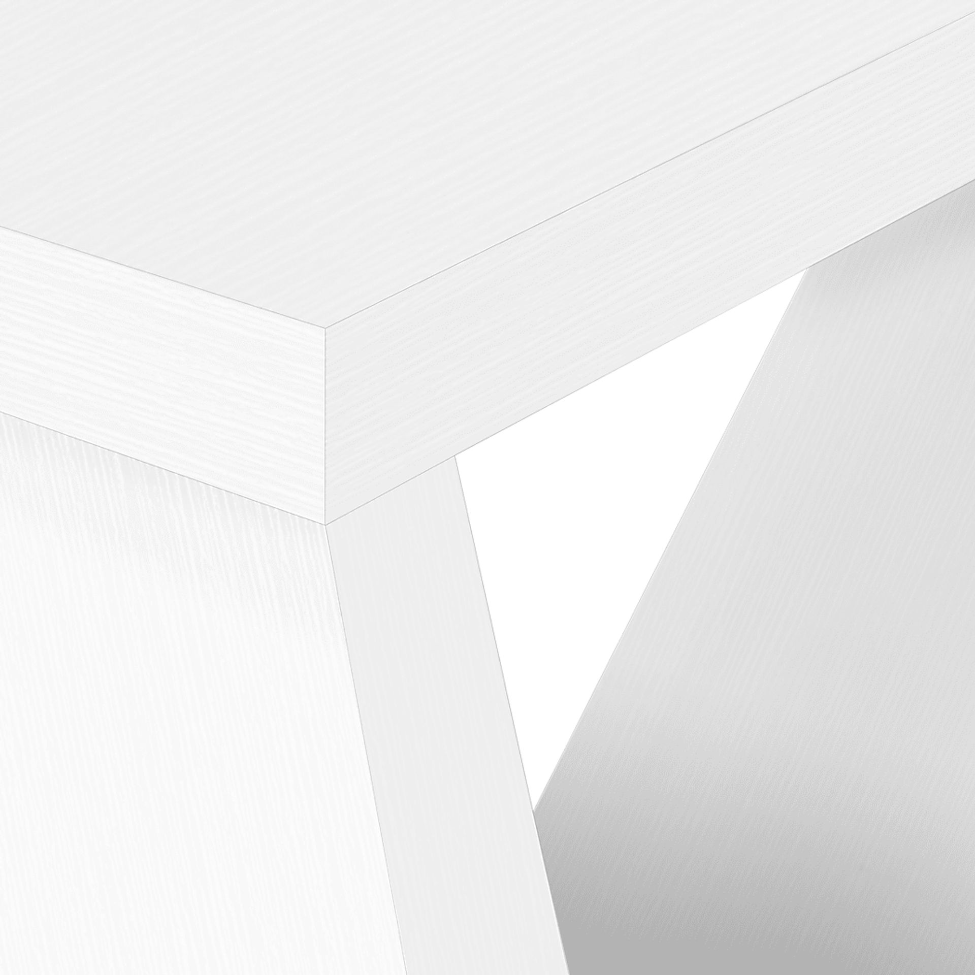 Ambermist White Console Table - Image 6
