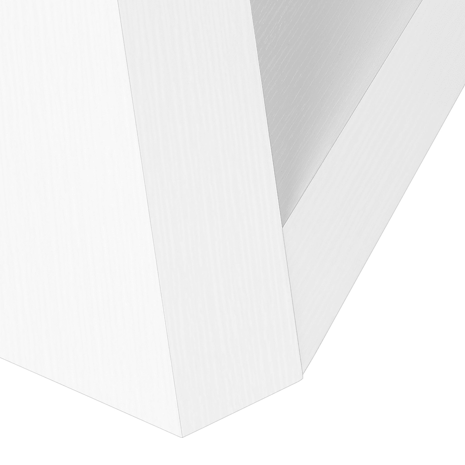 Ambermist White Console Table - Image 7