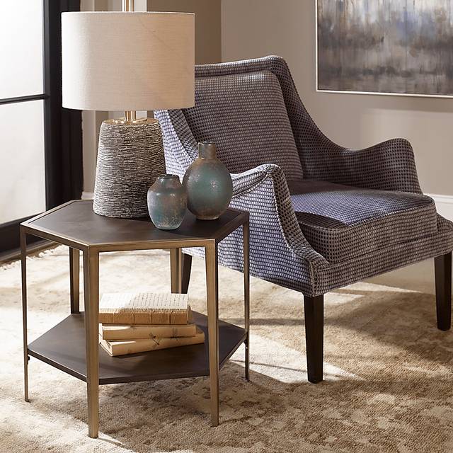 Amberset Brown Accent Table - Thumbnail - Image 3
