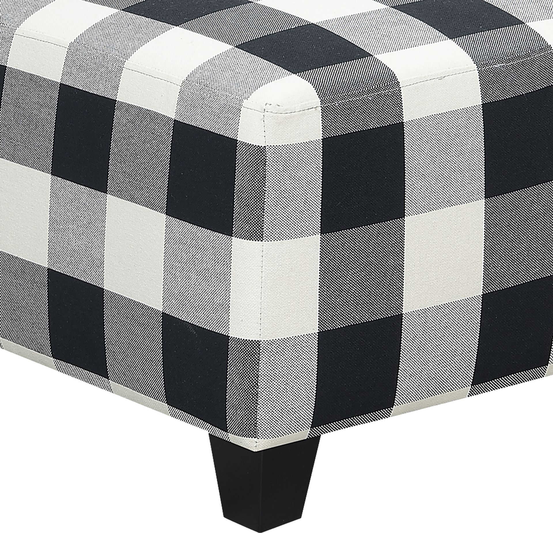 Amberview Black Ottoman - Image 3