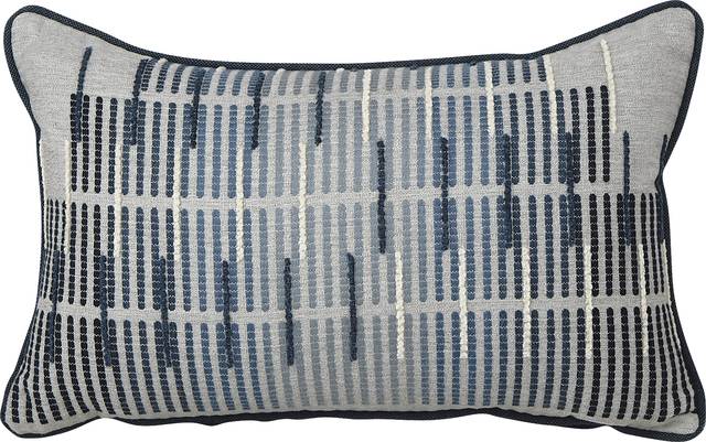 Ambient Denim Indoor/Outdoor Accent Pillow - Thumbnail - Image 1