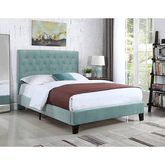 Ambiwood Blue King Bed - Thumbnail - Image 5