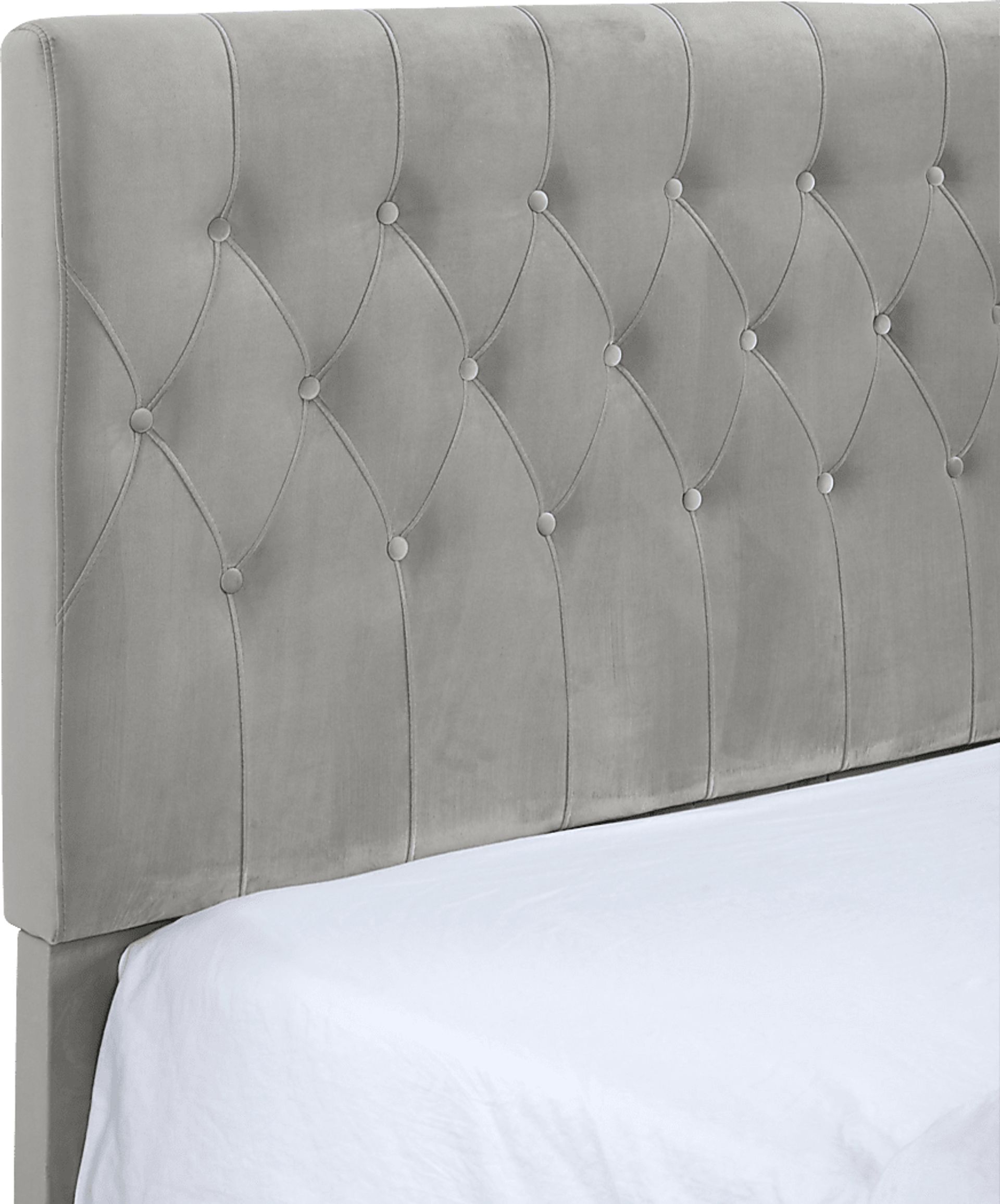 Ambiwood Light Gray Full Bed - Image 3