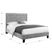Ambiwood Light Gray Full Bed
