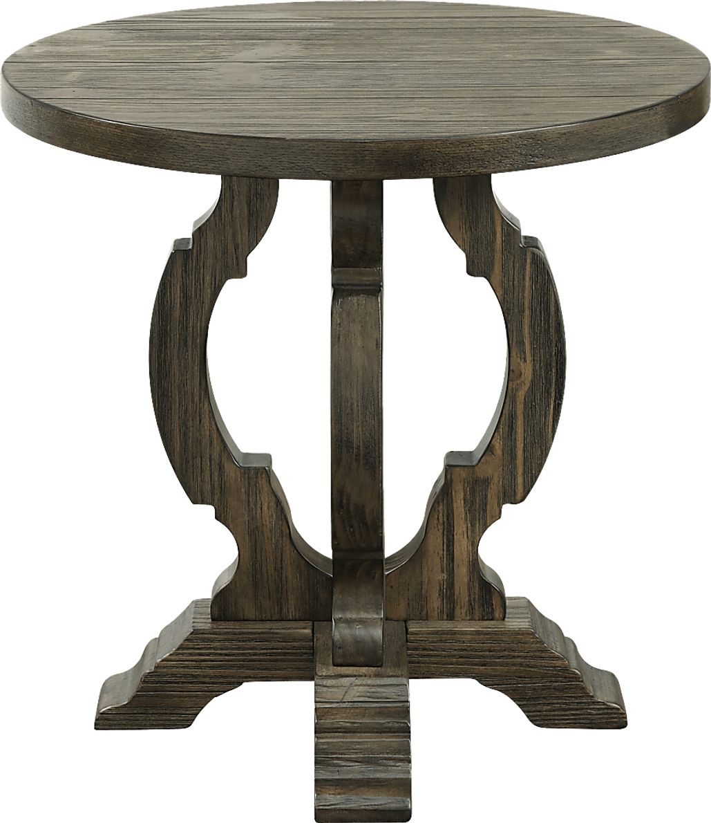 Amblecote Brown Accent Table