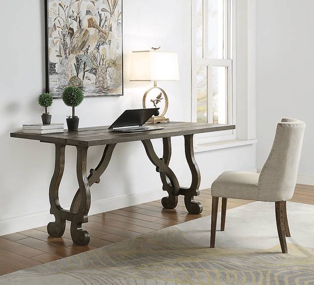 Amblecote Brown Sofa Table - Thumbnail - Image 6