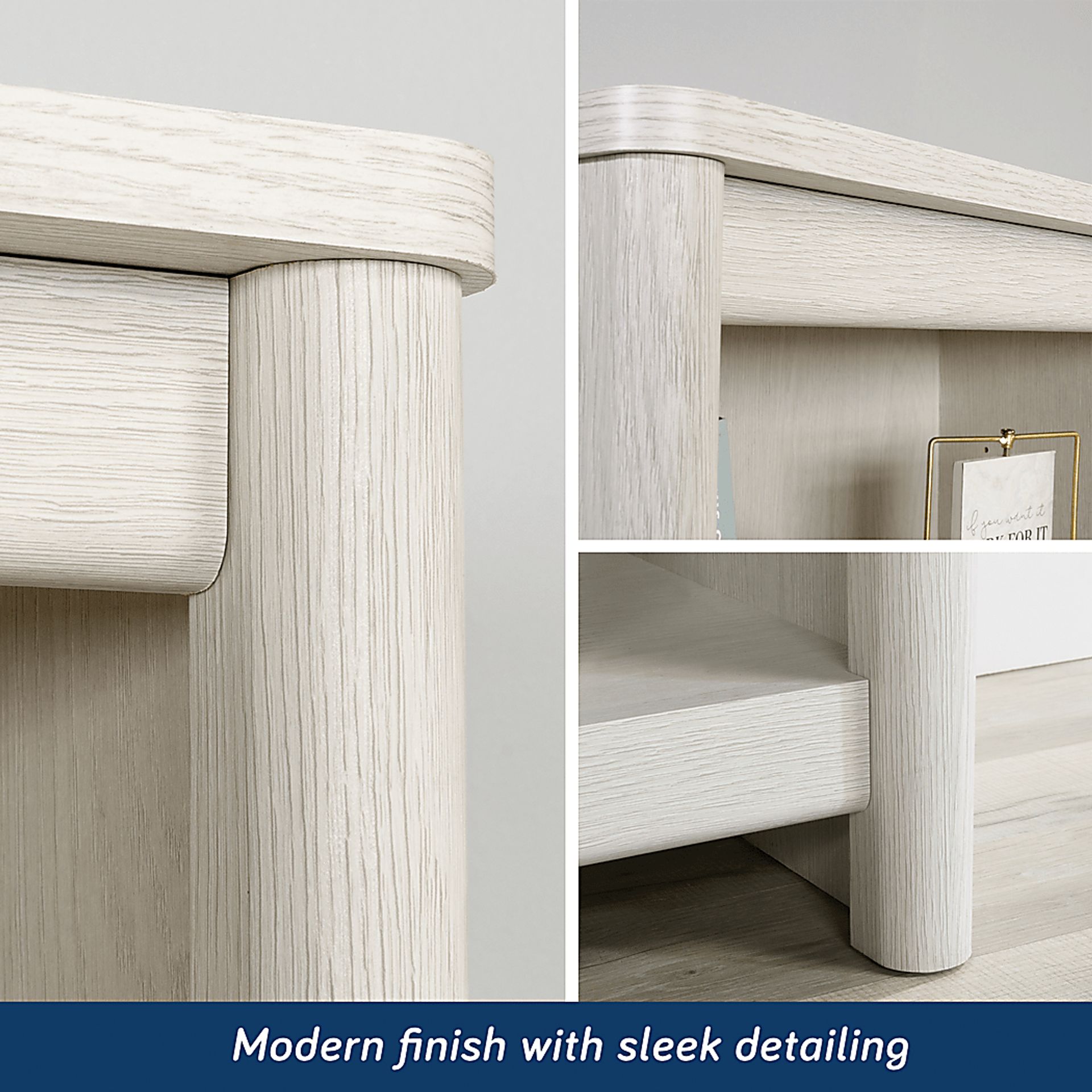Amblery Gray Bookcase - Image 4