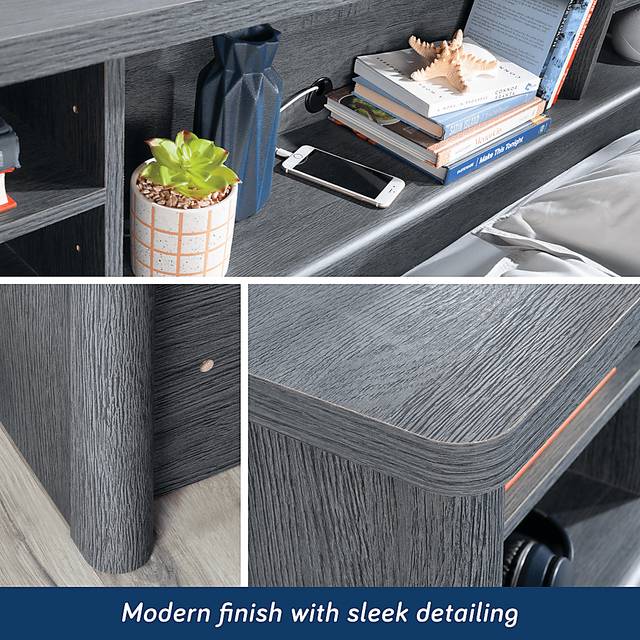 Amblery Navy Full/Queen Headboard - Thumbnail - Image 3