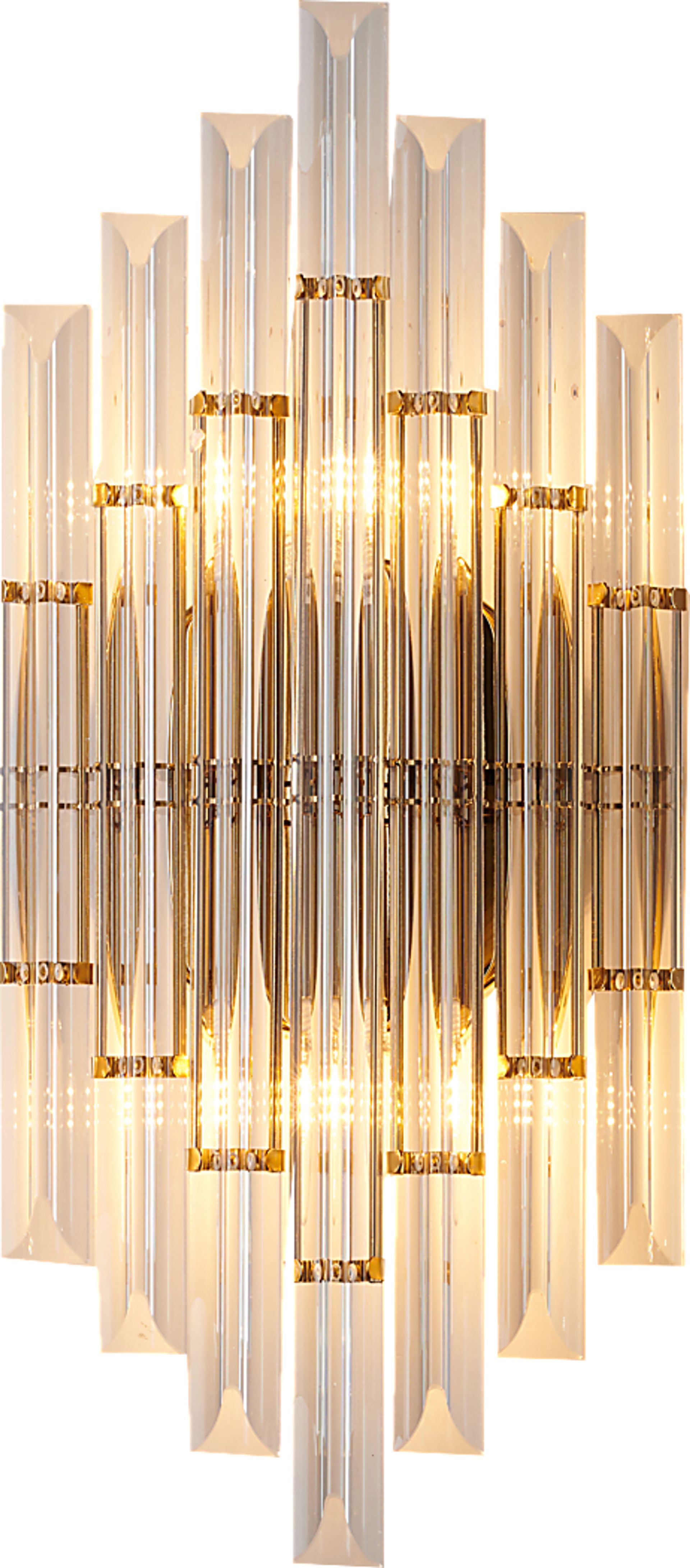 Amblewood Lane Clear Sconce - Image 1
