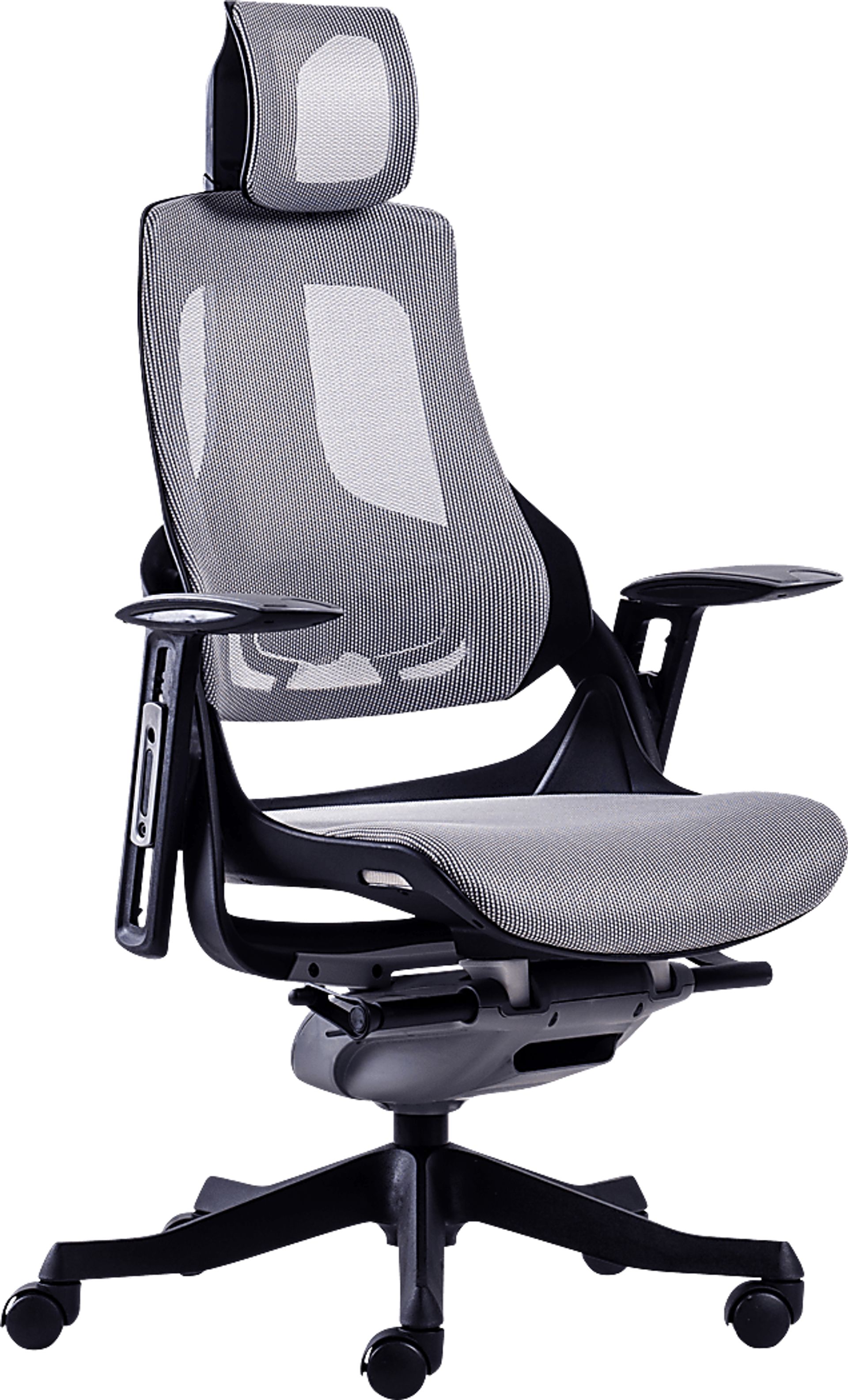 Ambona Gray Office Chair - Image 3