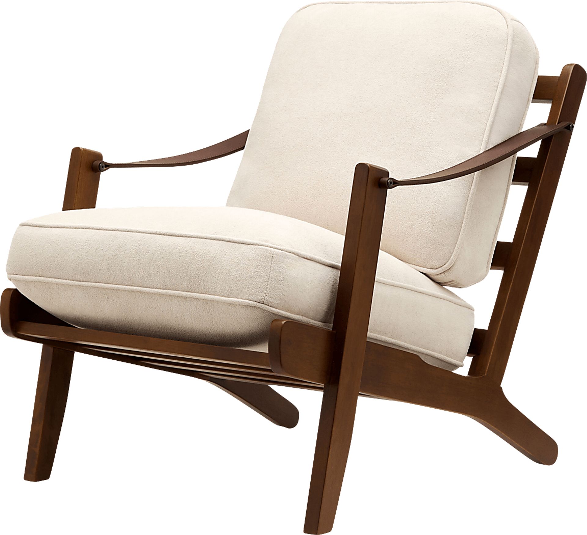 Ambos Beige Accent Chair - Image 1