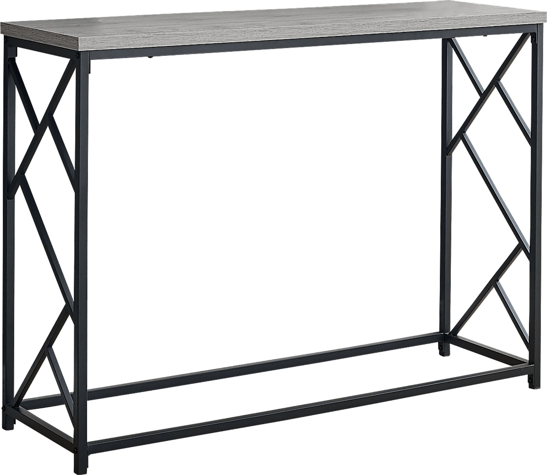 Ambur Gray Console Table - Image 1
