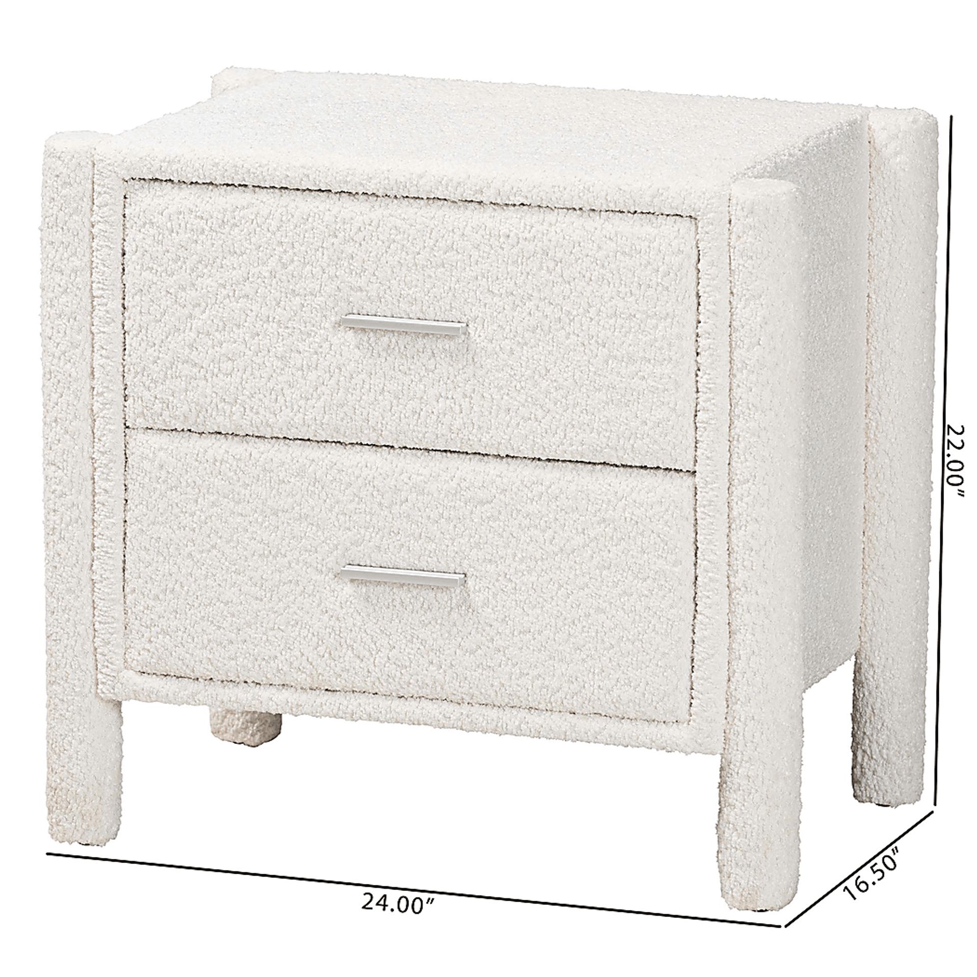 Amdahl White Nightstand - Image 4