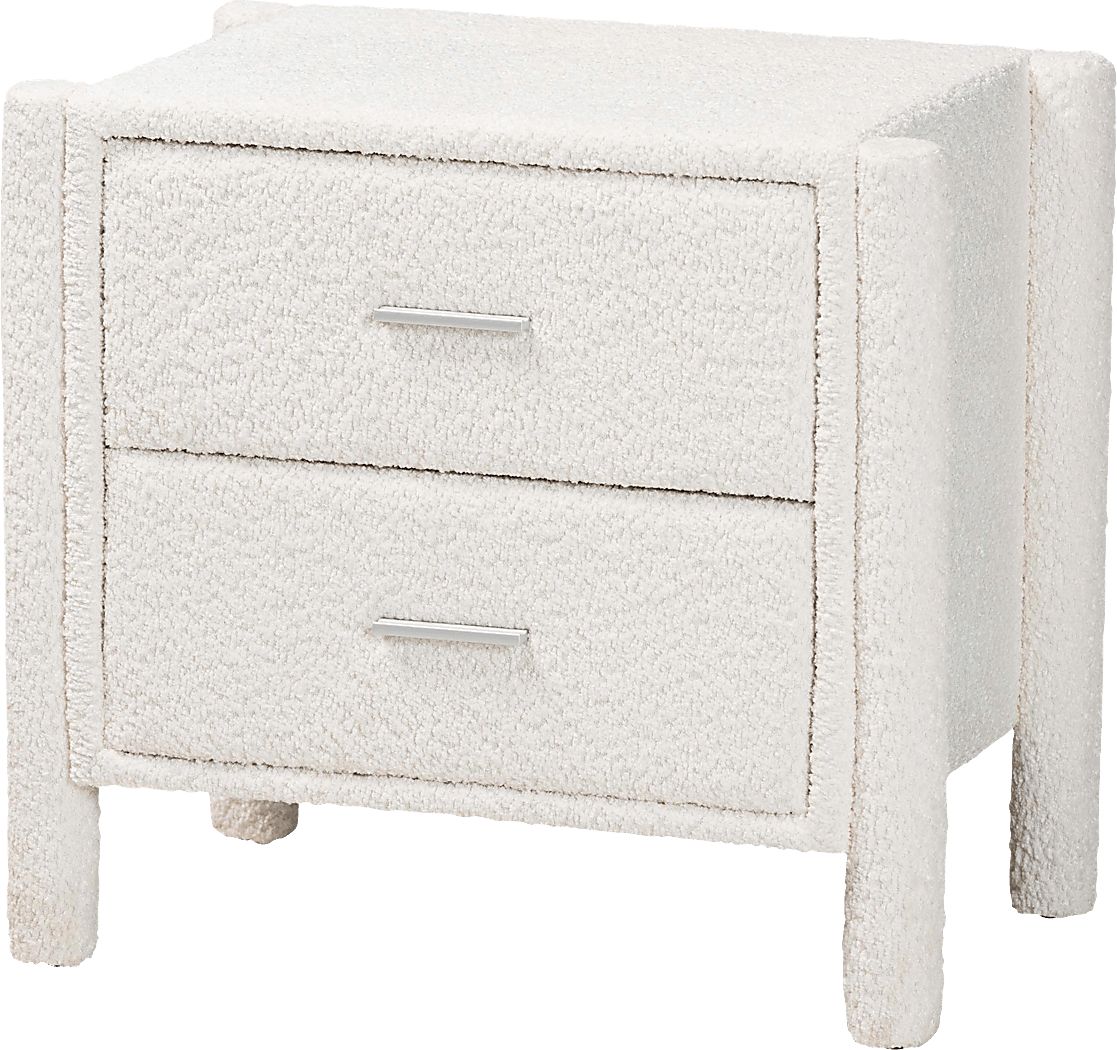 Amdahl White Nightstand