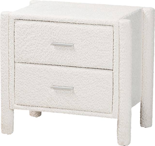 Amdahl White Nightstand - Thumbnail - Image 1