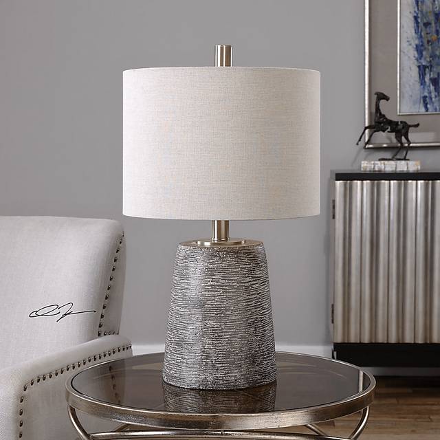 Amdora Gray Lamp - Thumbnail - Image 2