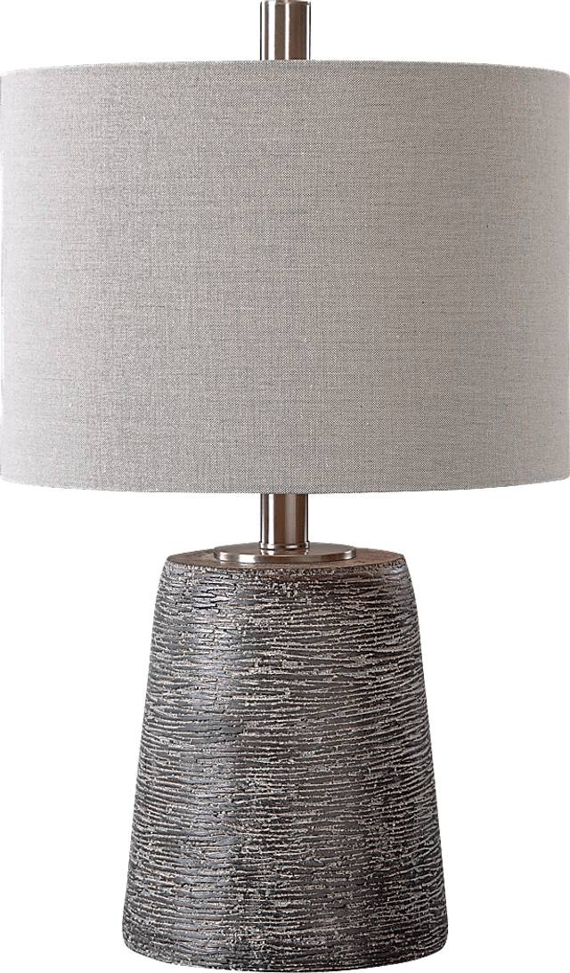 Amdora Gray Lamp - Thumbnail - Image 1