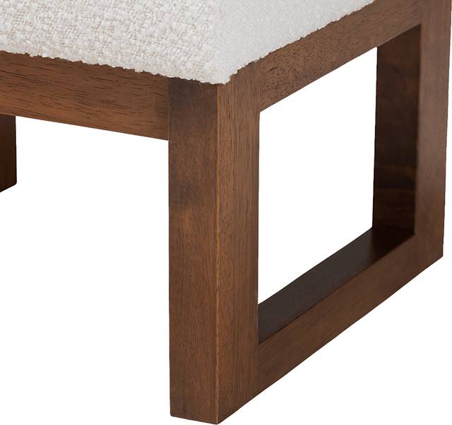 Amebco Off-White Ottoman - Thumbnail - Image 6