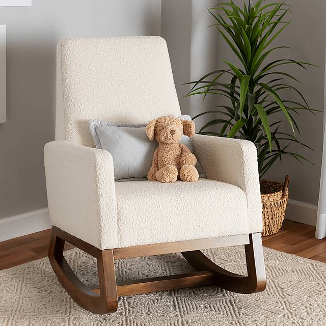 Amebco Off-White Rocking Chair - Thumbnail - Image 2