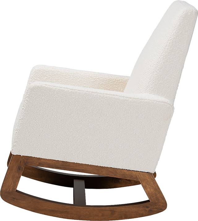 Amebco Off-White Rocking Chair - Thumbnail - Image 5