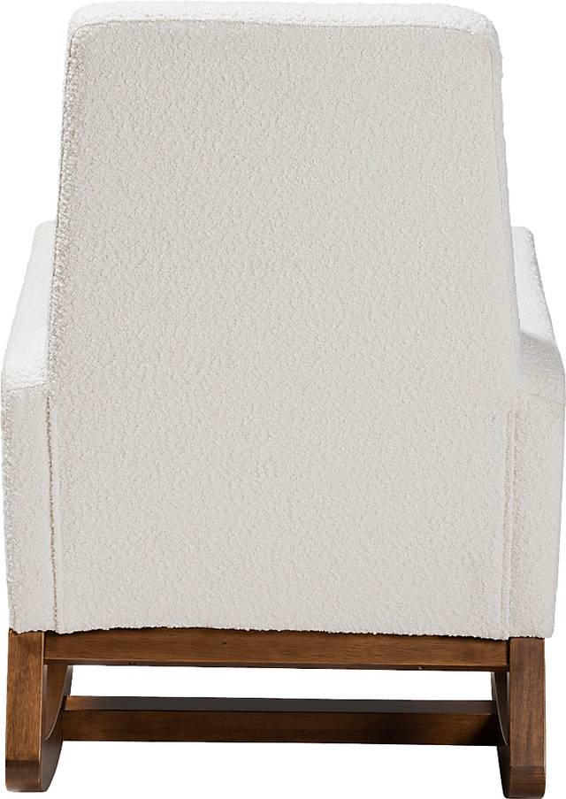 Amebco Off-White Rocking Chair - Thumbnail - Image 6