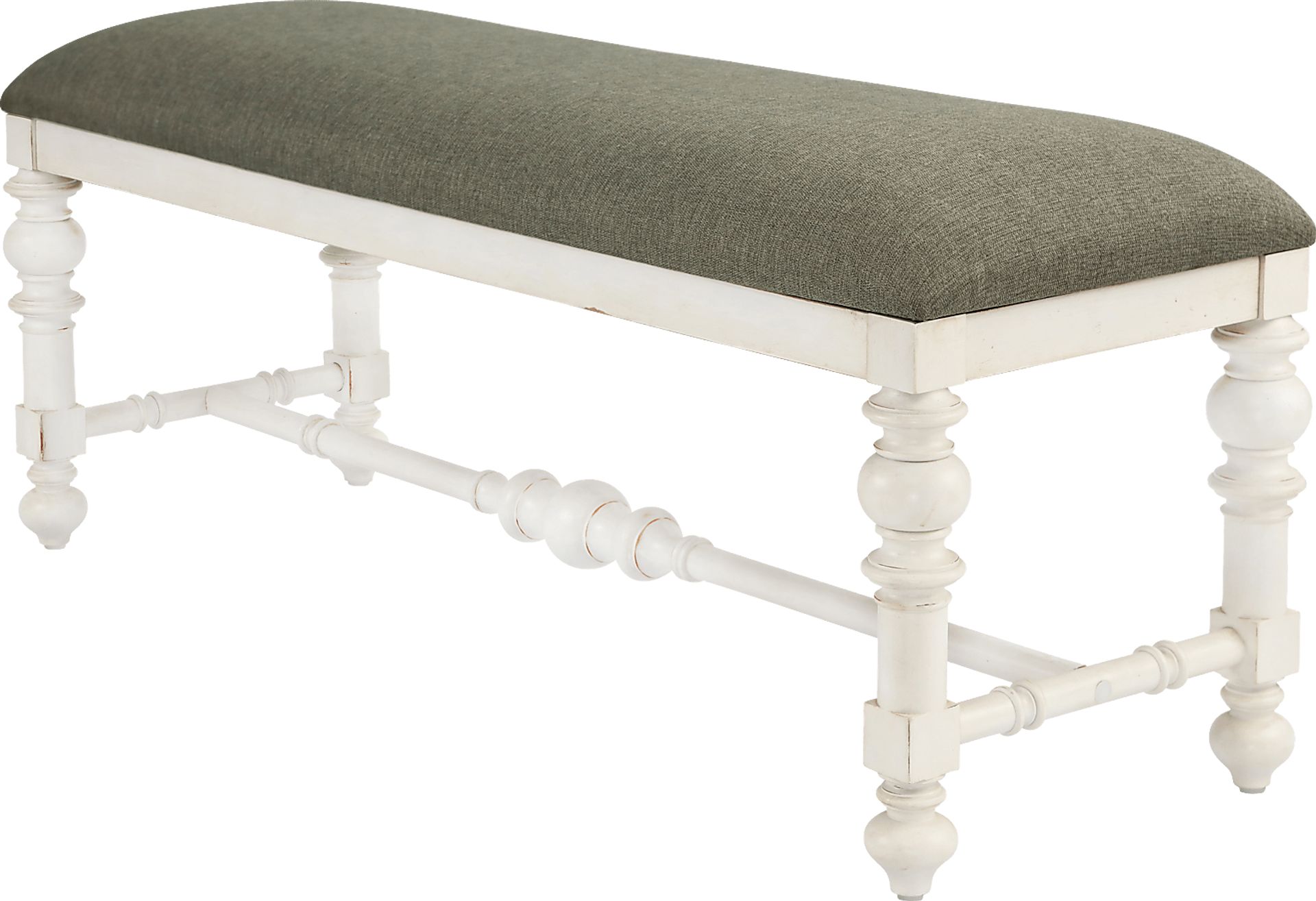 Amellan White Accent Bench - Image 1